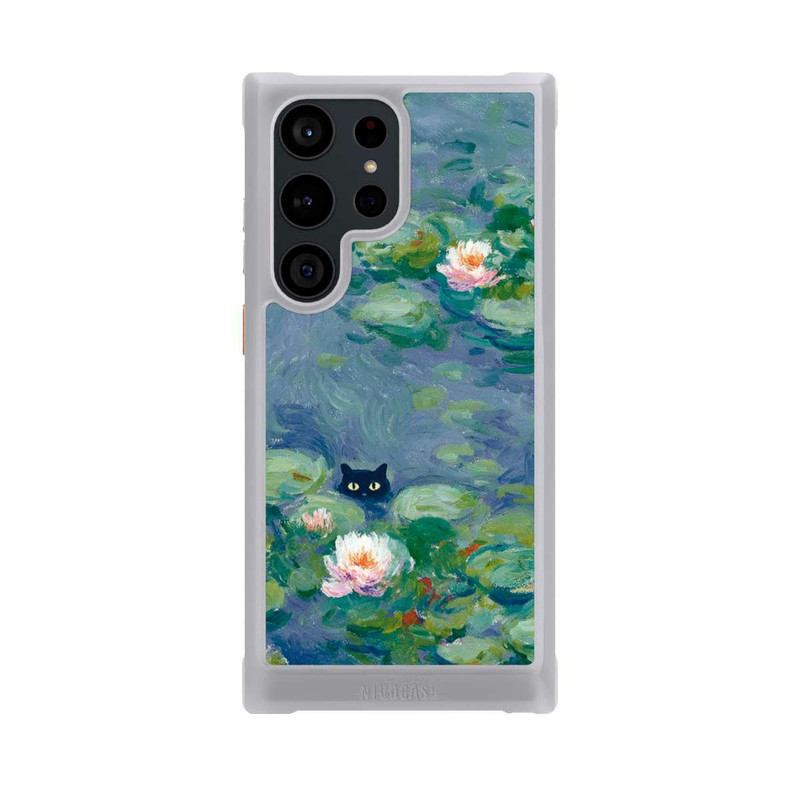 Galaxy S23 Ultra NIVOmax Chat dans l'Étang Monet Peinture