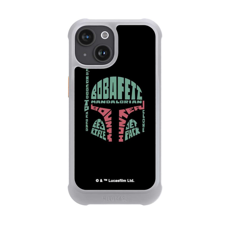 iPhone 15 NIVOmax Boba Fett Typo Grafisch