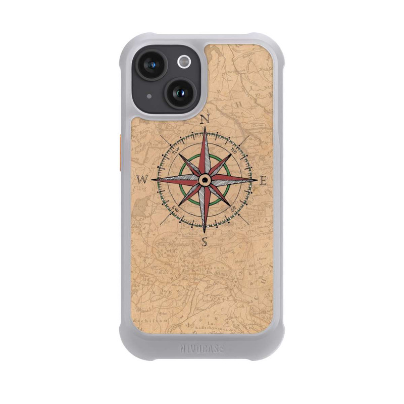 iPhone 15 NIVOmax Vintage Kompass