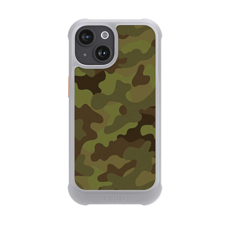 iPhone 15 NIVOmax Militär Denim Camo