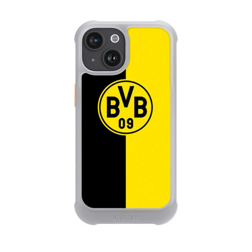 Apple iPhone 15 NIVOmax BVB Schwarz / Gelb