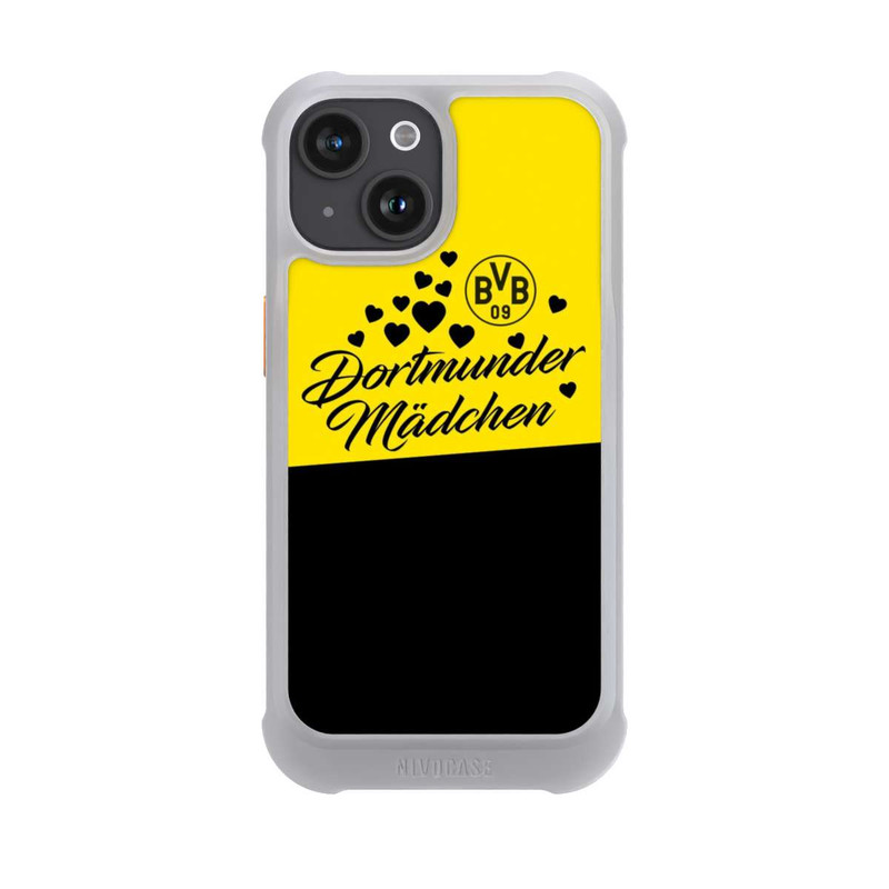 iPhone 15 NIVOmax BVB Dortmunder Mädel Herzen