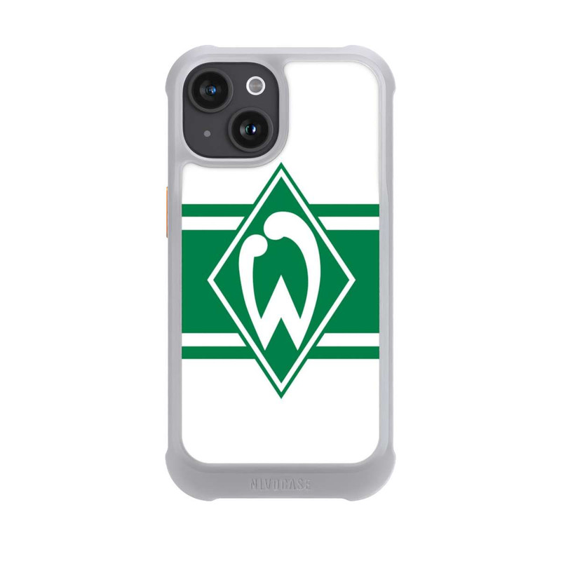 iPhone 15 NIVOmax Werder Stripes White