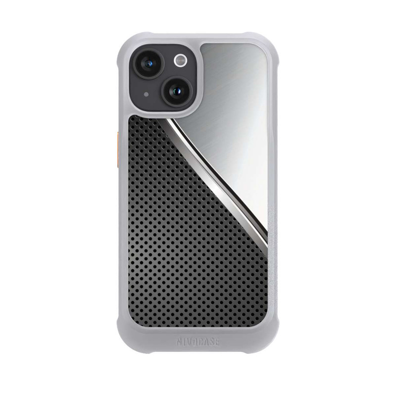 iPhone 15 NIVOmax Duo Metal Surface