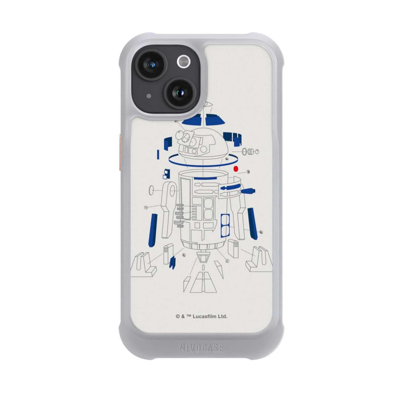 iPhone 15 NIVOmax R2D2 Explosionszeichung - StarWars 8