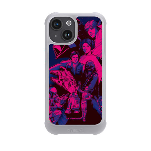 Apple iPhone 15 NIVOmax StarWars Charaktere - Ultraviolet