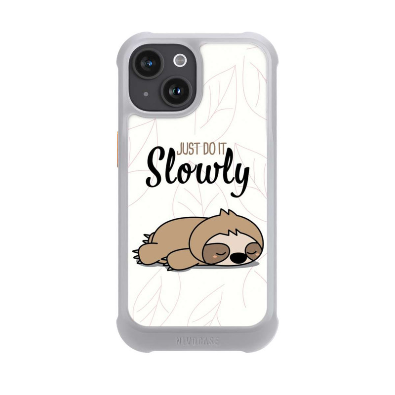 iPhone 15 NIVOmax Just Do It Slowly Paresseux