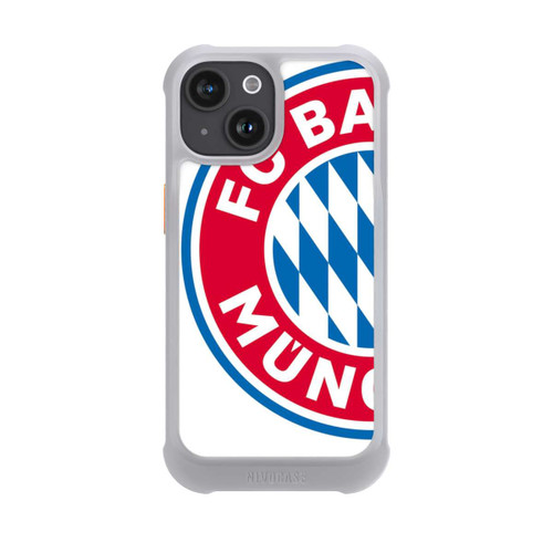 Apple iPhone 15 NIVOmax Grand Logo Bayern Munich - Blanc