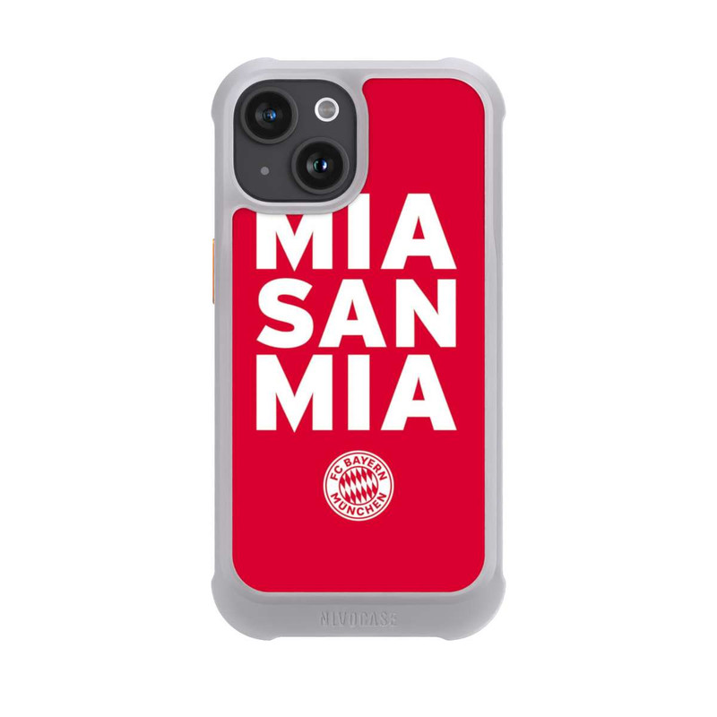 iPhone 15 NIVOmax Mia San Mia FCB red