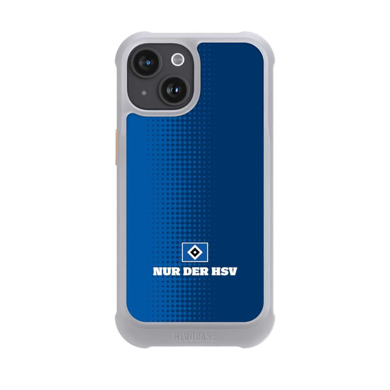 iPhone 15 NIVOmax Nur der HSV - Trame de losange bleue