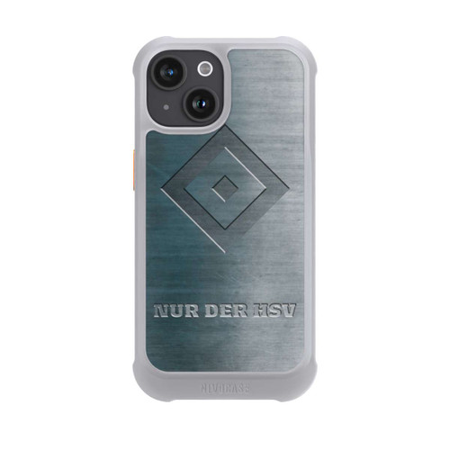 Apple iPhone 15 NIVOmax Nur der HSV Metalllook