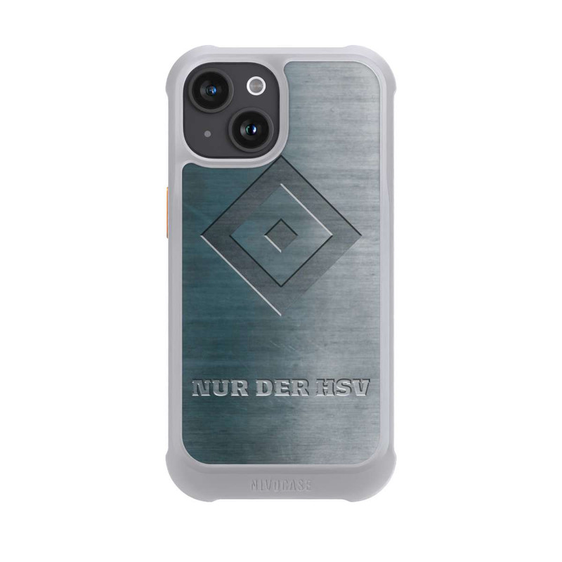 iPhone 15 NIVOmax Nur der HSV look métal