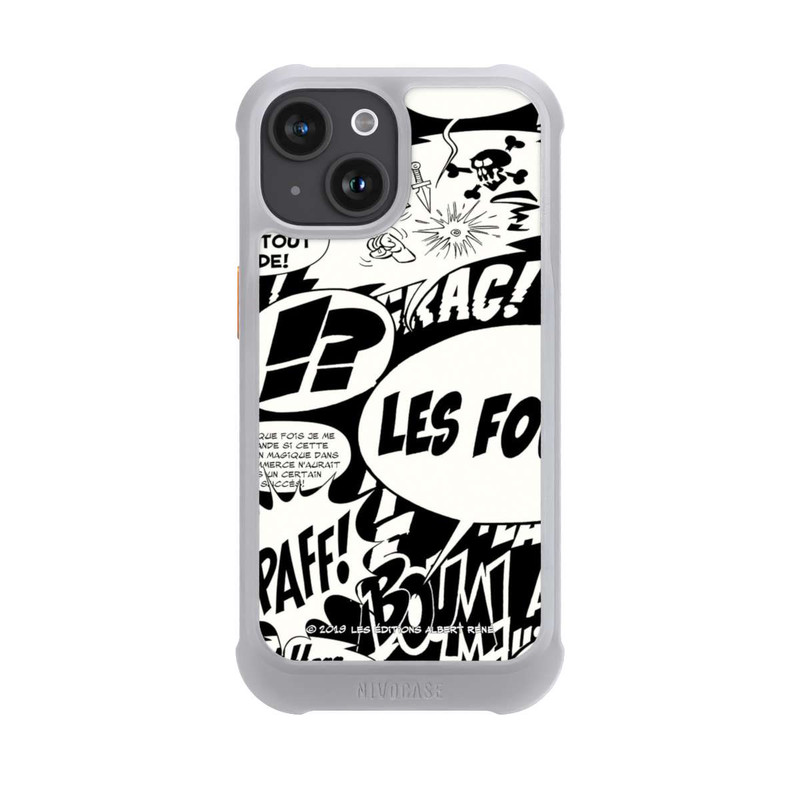 iPhone 15 NIVOmax Bulles BD Astérix Noir