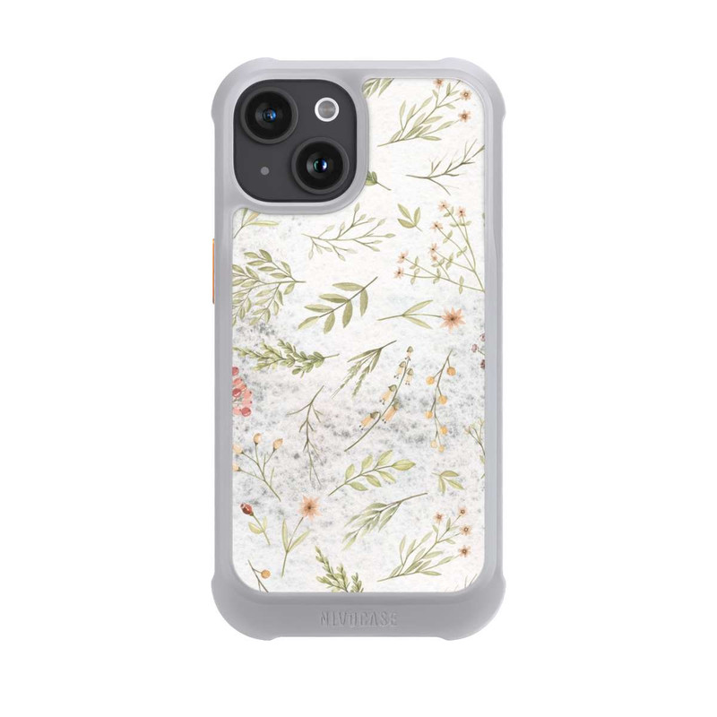 iPhone 15 NIVOmax Floral Marble