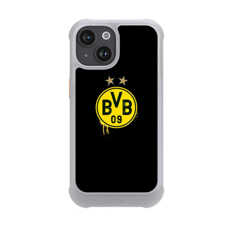 iPhone 15 NIVOmax Spraylogo 2 Sterne - BVB
