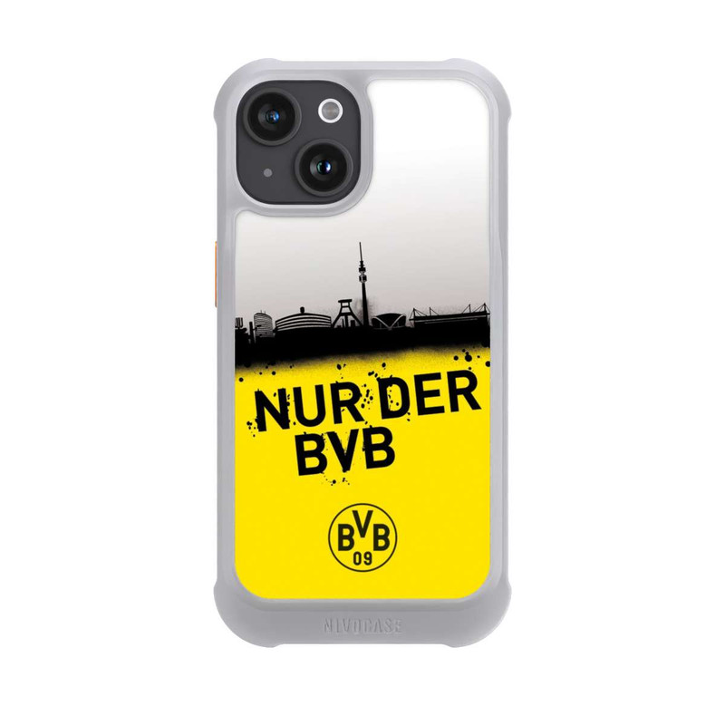 iPhone 15 NIVOmax Nur der BVB - Silhouette