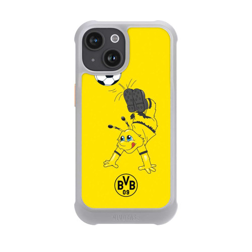 Apple iPhone 15 NIVOmax Emma mit Fussball - BVB