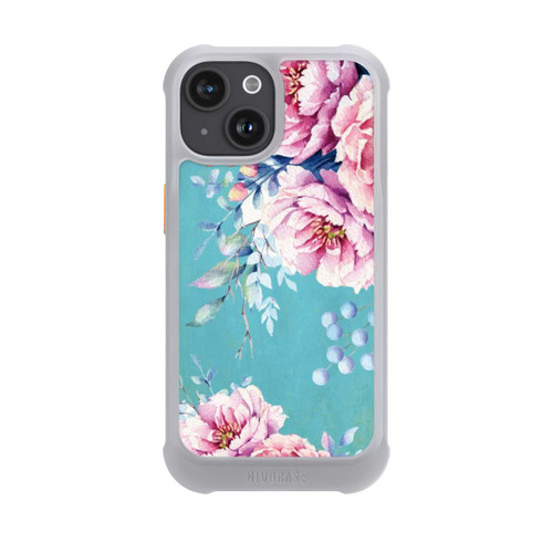 Apple iPhone 15 NIVOmax Aquarell Blumen 2