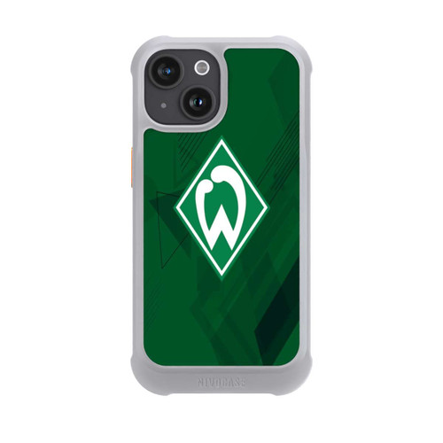 Apple iPhone 15 NIVOmax Grüne Grafikelemente - Werder Bremen