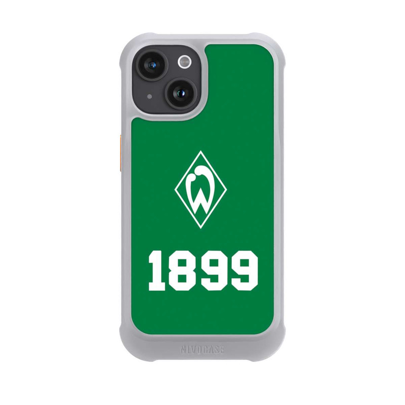 iPhone 15 NIVOmax 1899 Grün-Weiß Lebenslang Grün - Werder Bremen