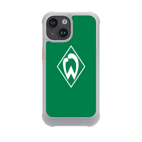 Apple iPhone 15 NIVOmax Logo auf Grün - Werder Bremen