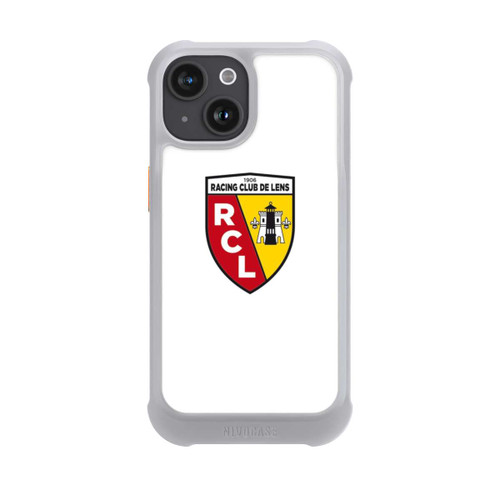 Apple iPhone 15 NIVOmax RC Lens -Logo - Weiß