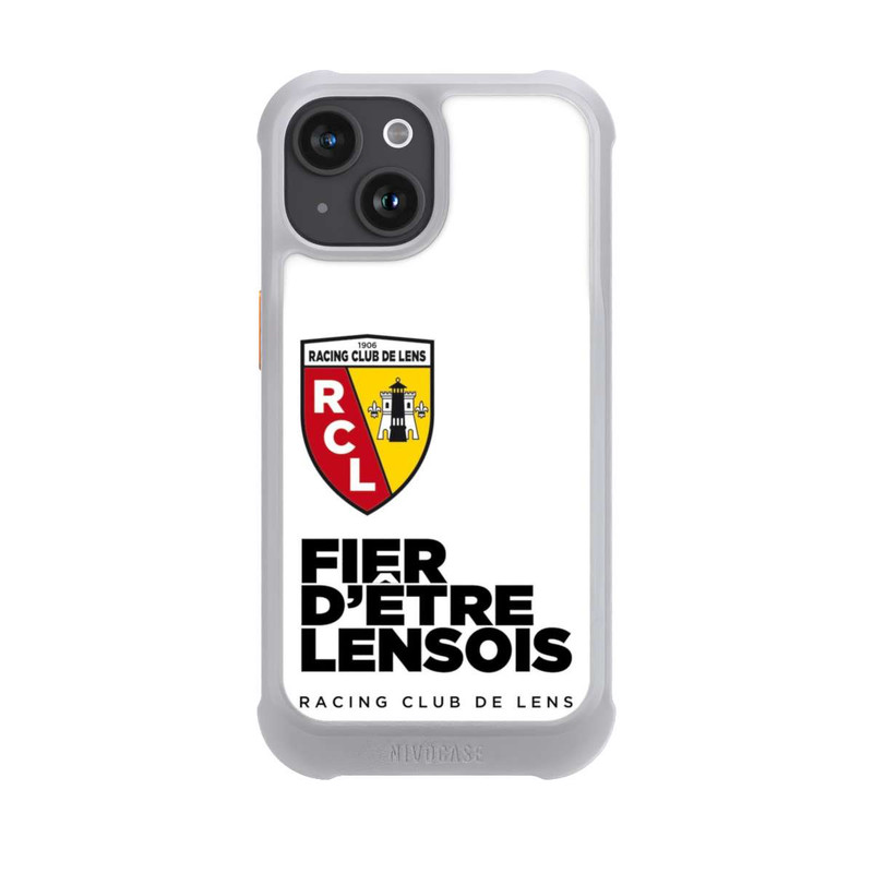 iPhone 15 NIVOmax RC Lens Fier D'être Lensois - Weiß
