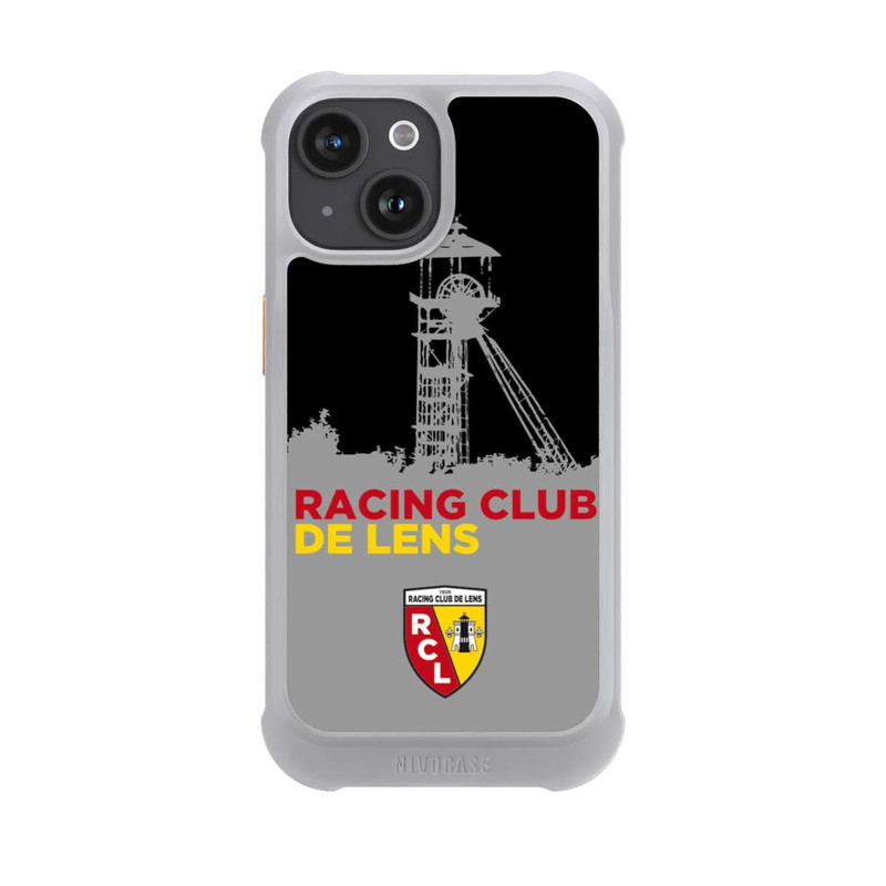 iPhone 15 NIVOmax RC Lens Turm Schwarz-Grau