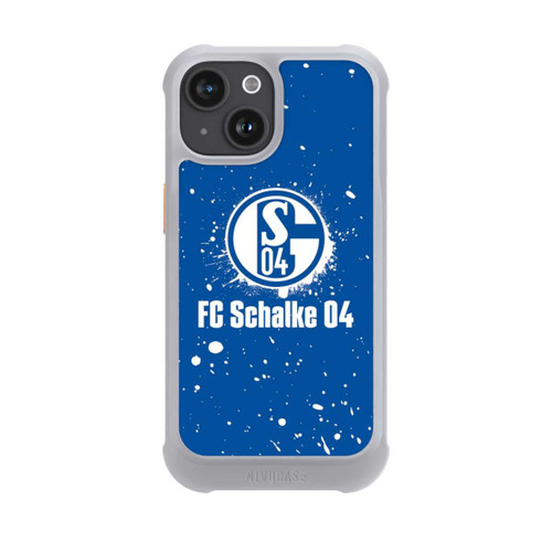 Apple iPhone 15 NIVOmax Schalke 04 - Spraylogo