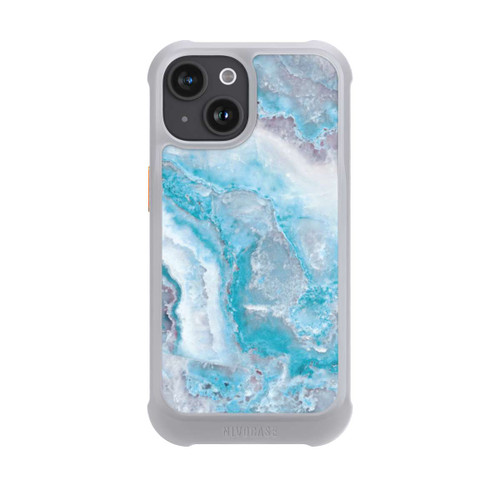 Apple iPhone 15 NIVOmax Edelstein Hellblau