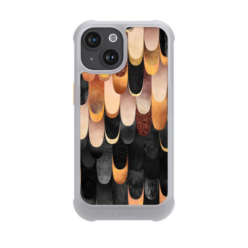 Apple iPhone 15 NIVOmax Gefiedertes Kupfer und Schwarz