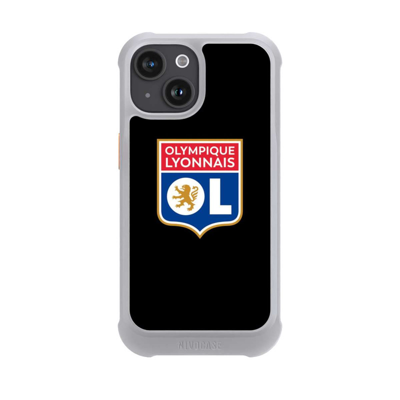 iPhone 15 NIVOmax Olympique Lyonnais Schwarz