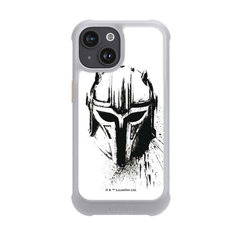 Apple iPhone 15 NIVOmax Armorer Schwarz und Weiß