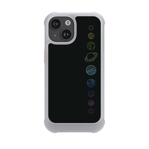 Apple iPhone 15 NIVOmax Planètes colorées