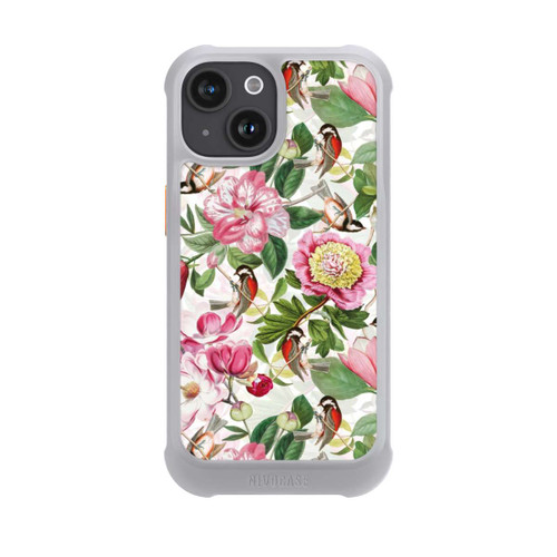 Apple iPhone 15 NIVOmax Weißer Garten