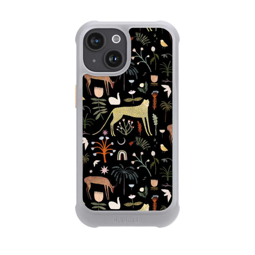 Apple iPhone 15 NIVOmax Wilde Gartenbuchstaben von Léa Le Pivert