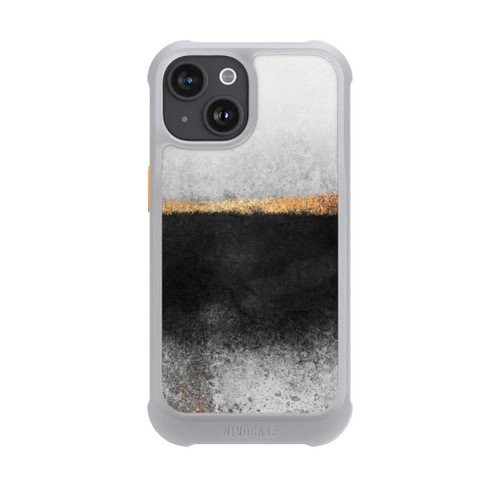 Apple iPhone 15 NIVOmax Ruß und Golddruck