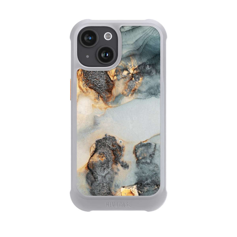 iPhone 15 NIVOmax Flutwellen Golddruck