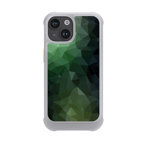 Apple iPhone 15 NIVOmax Polygonal Mosaic Green