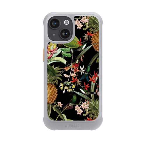 Apple iPhone 15 NIVOmax Exotische Blumen Paradiesvogel