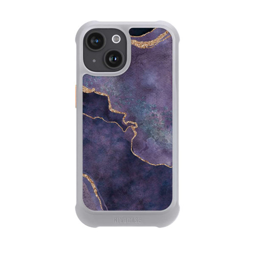 Apple iPhone 15 NIVOmax Lila Edelstein glamourös