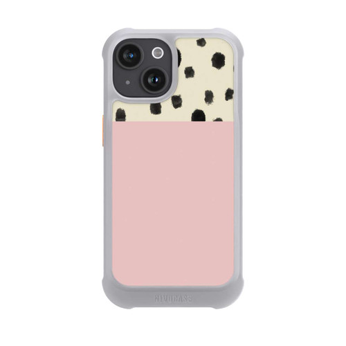 Apple iPhone 15 NIVOmax Punkte und Rosa