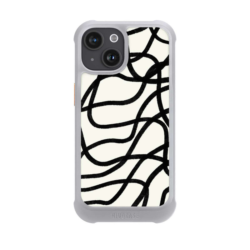 iPhone 15 NIVOmax Schwarze Linien