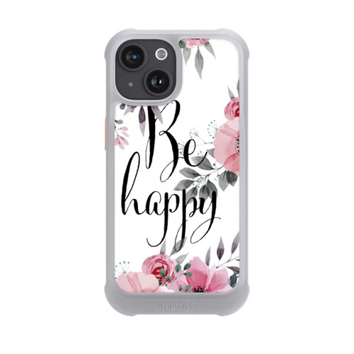 Apple iPhone 15 NIVOmax Be Happy Fleurs