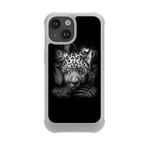 Apple iPhone 15 NIVOmax Jaguar Schwarz Dschungel