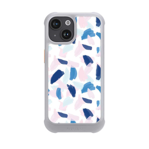 Apple iPhone 15 NIVOmax Blaue und rosa Farbe