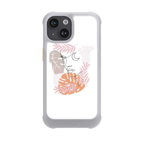 Apple iPhone 15 NIVOmax Dschungel-Line-Mädchen