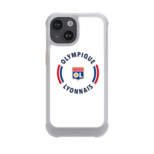 Apple iPhone 15 NIVOmax OL Logo Weiß