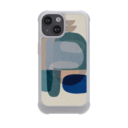 Apple iPhone 15 NIVOmax Pierres n° 3 Bleu