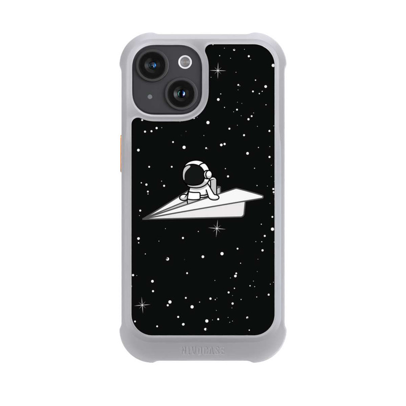 iPhone 15 NIVOmax Astronaut Paper Plane Comic